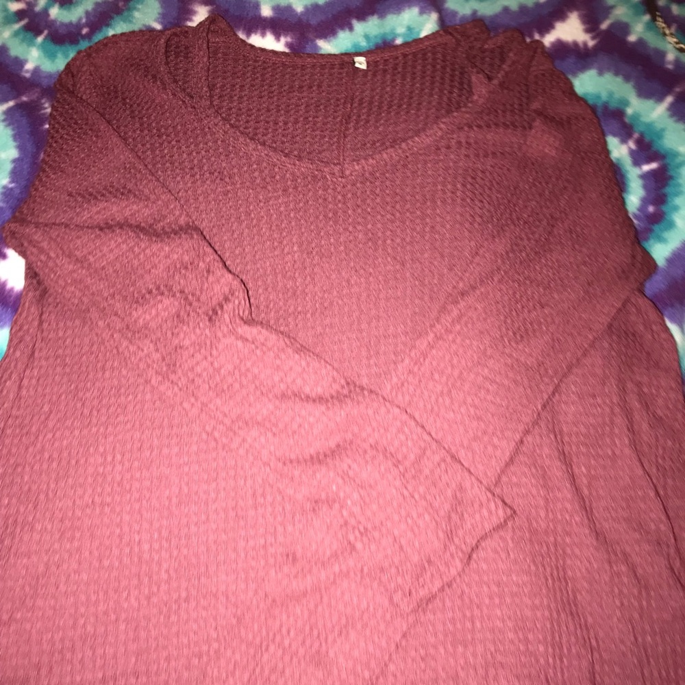 Waffle Sweater